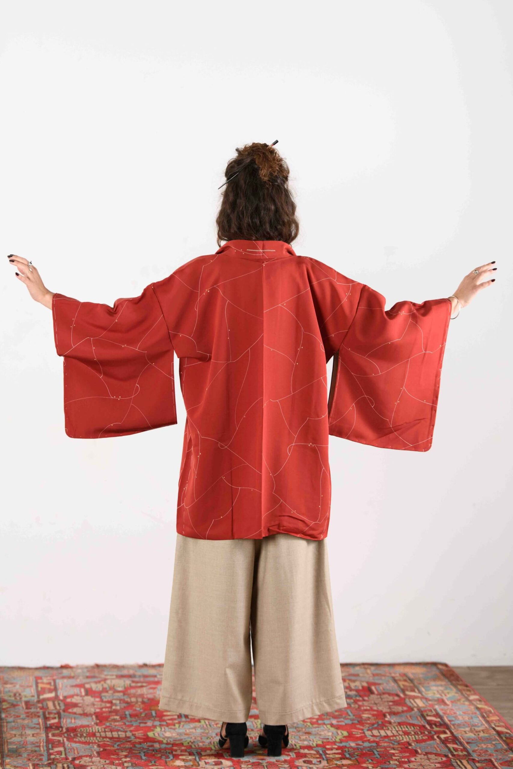 Giacca giapponese Haori “Hikari” – Respiro 呼吸 - immagine 6