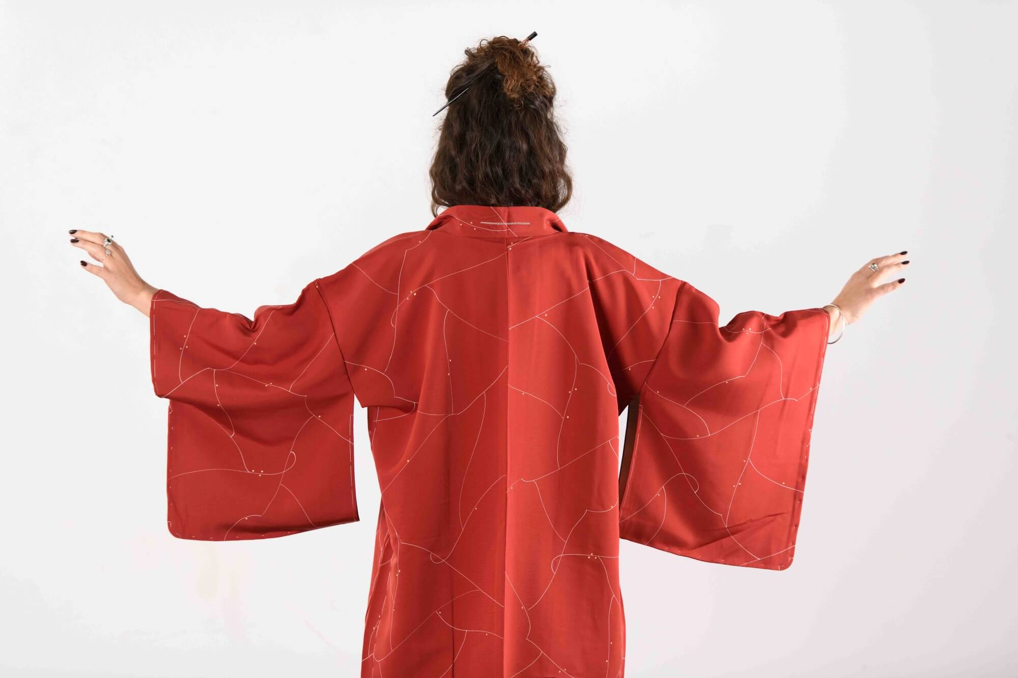 Giacca giapponese Haori “Hikari” – Respiro 呼吸 - immagine 5