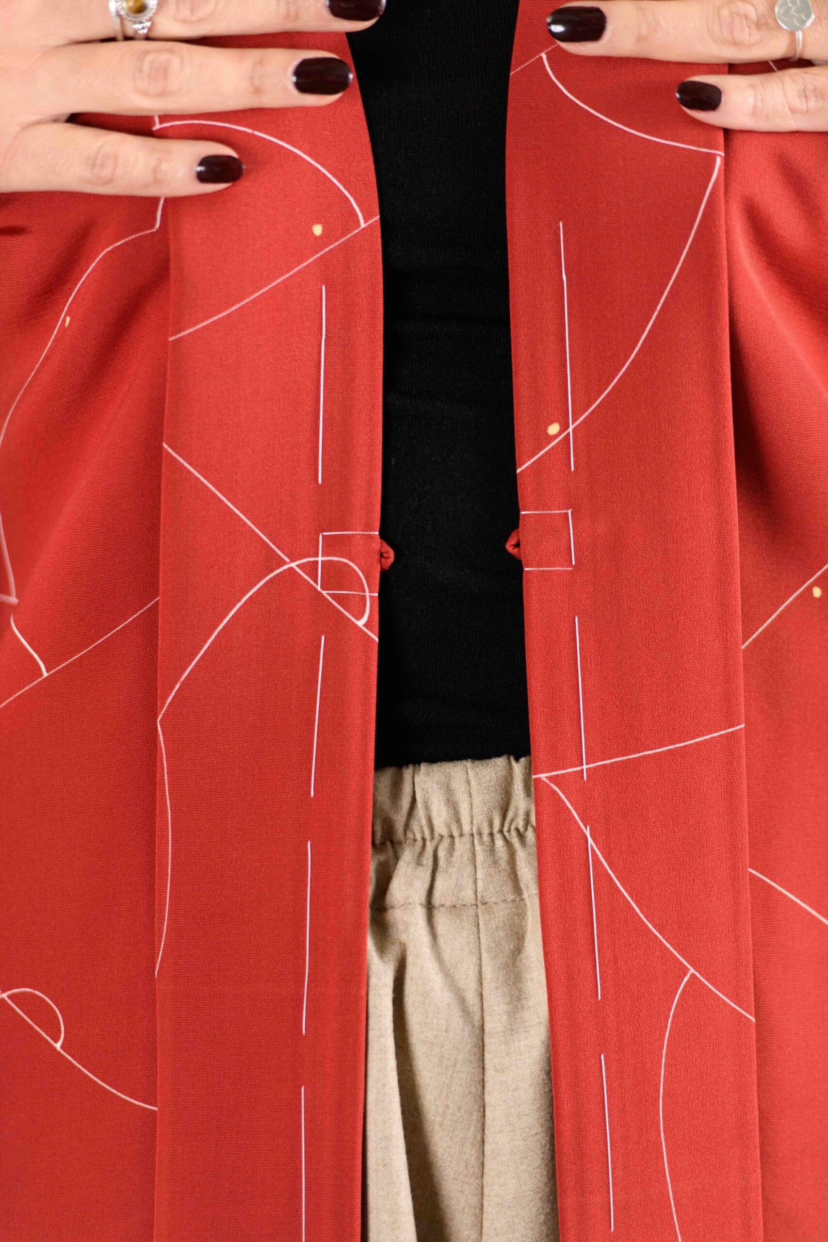 Giacca giapponese Haori “Hikari” – Respiro 呼吸 - immagine 7