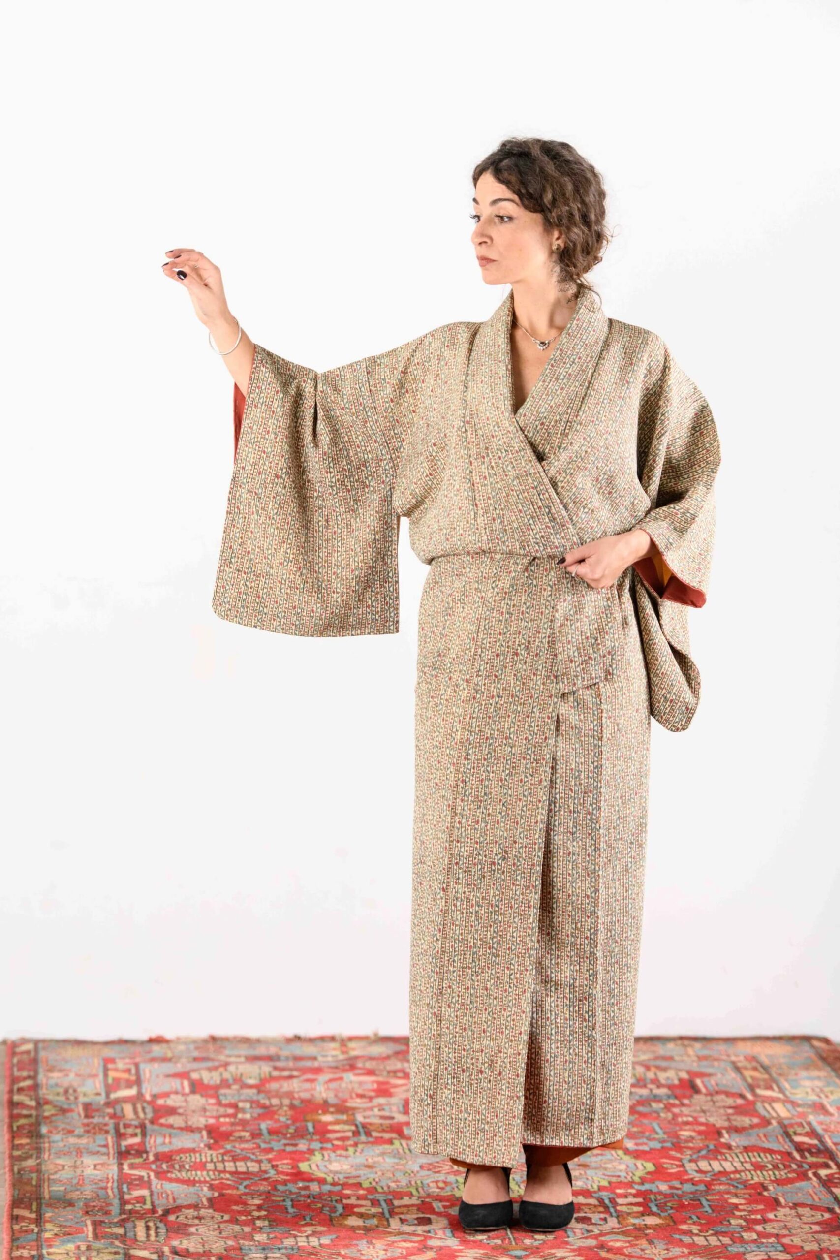 Kimono giapponese “Reika” – Respiro 呼吸 - immagine 4