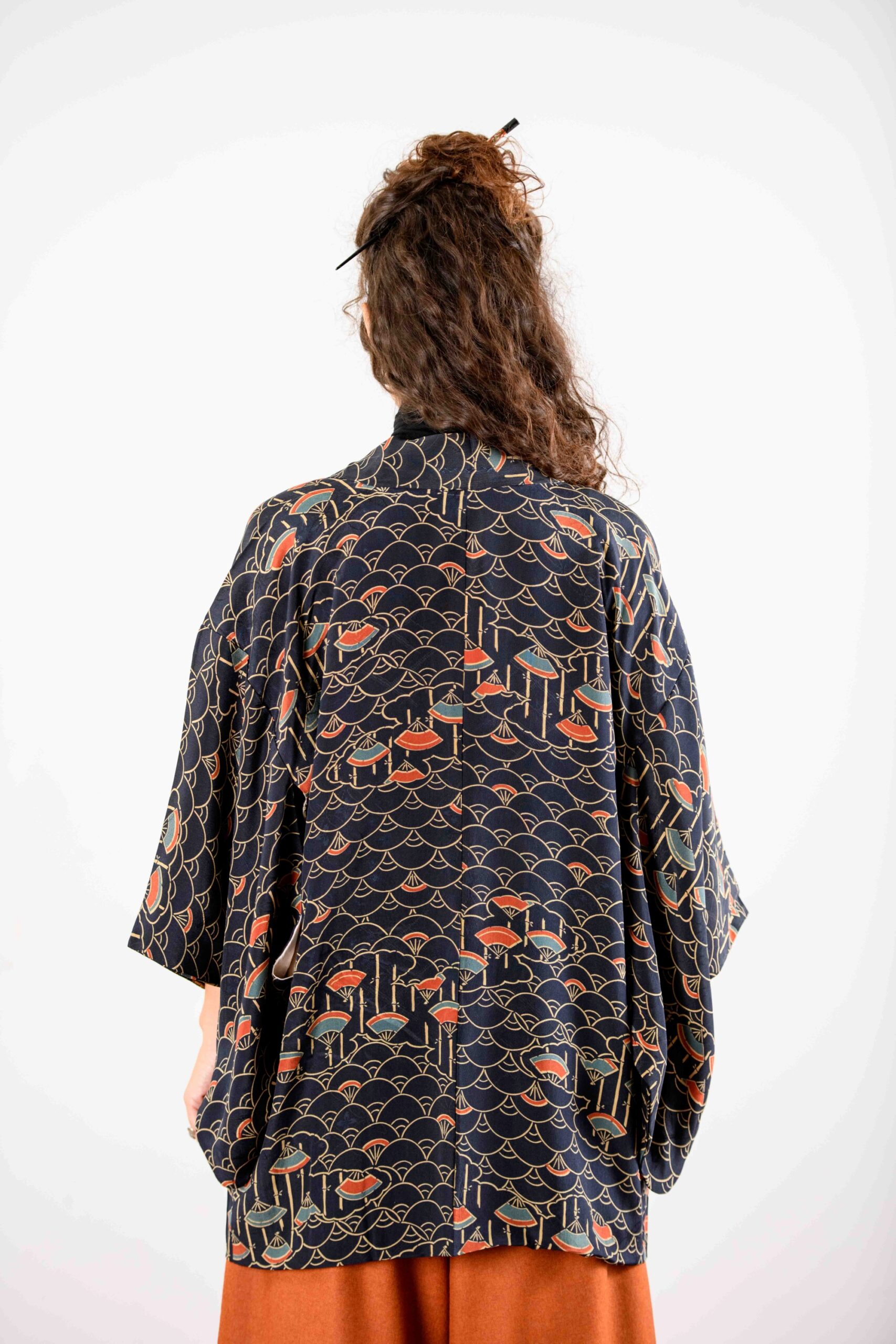 Giacca giapponese Haori 'Kaze' – Respiro 呼吸 - immagine 12