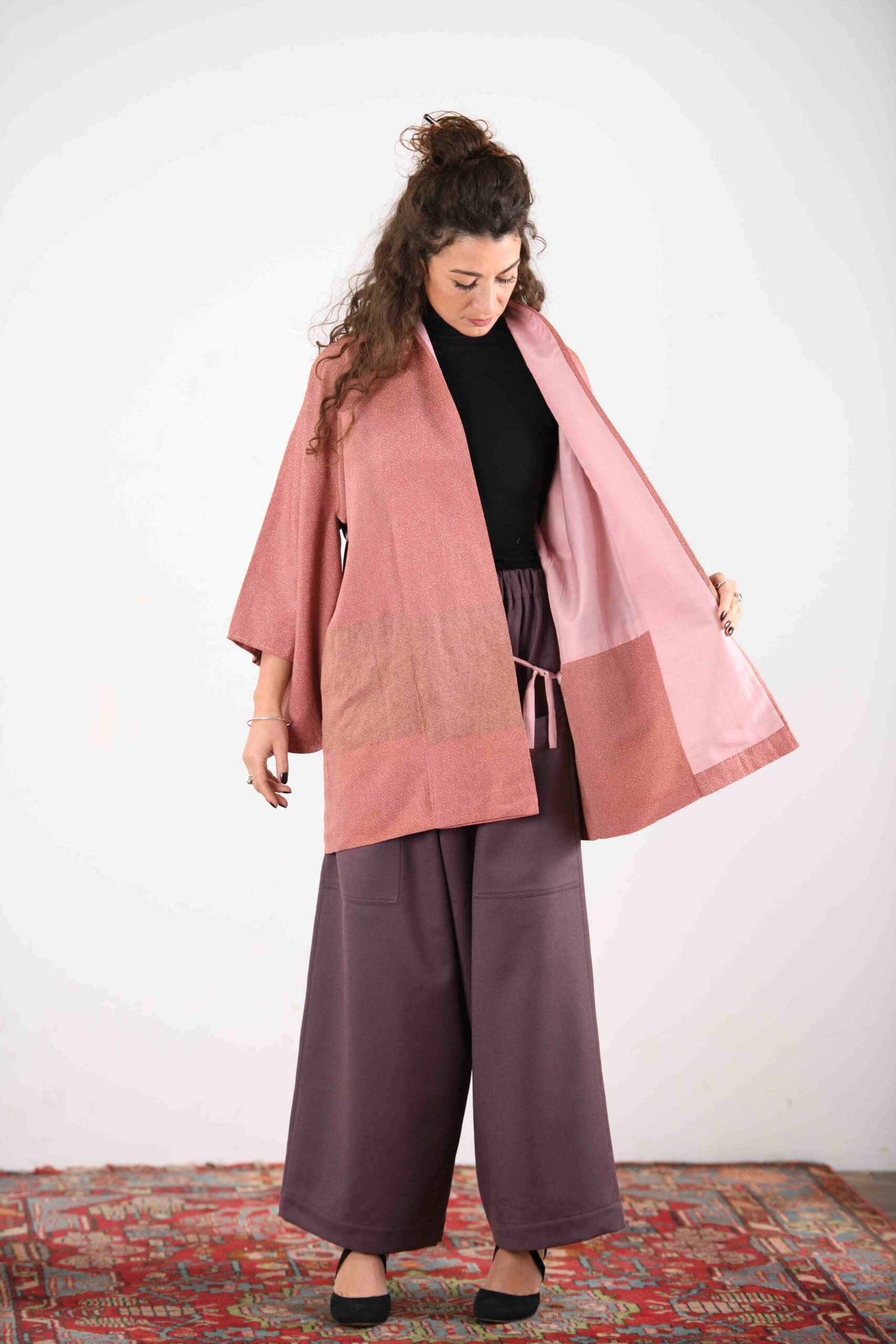 Giacca giapponese Haori “Sakura” – Respiro 呼吸 - immagine 4