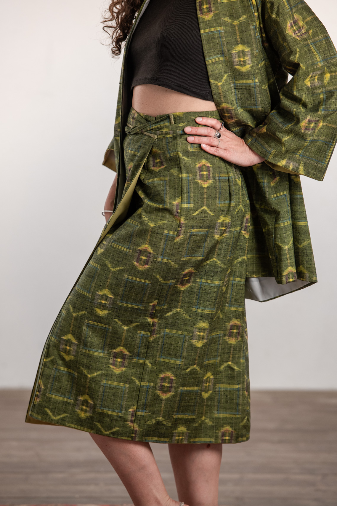Wrap skirt Mori | Collezione respiro 呼吸