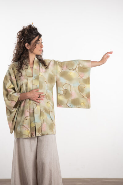 Giacca giapponese Haori "HARU" - Respiro 呼吸